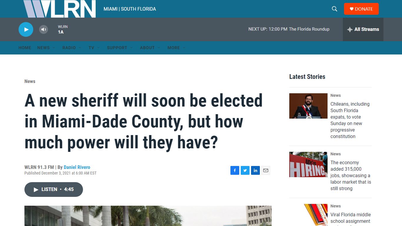 Miami-Dade County, Florida leaders prep to elect sheriff ahead of 2024 ...